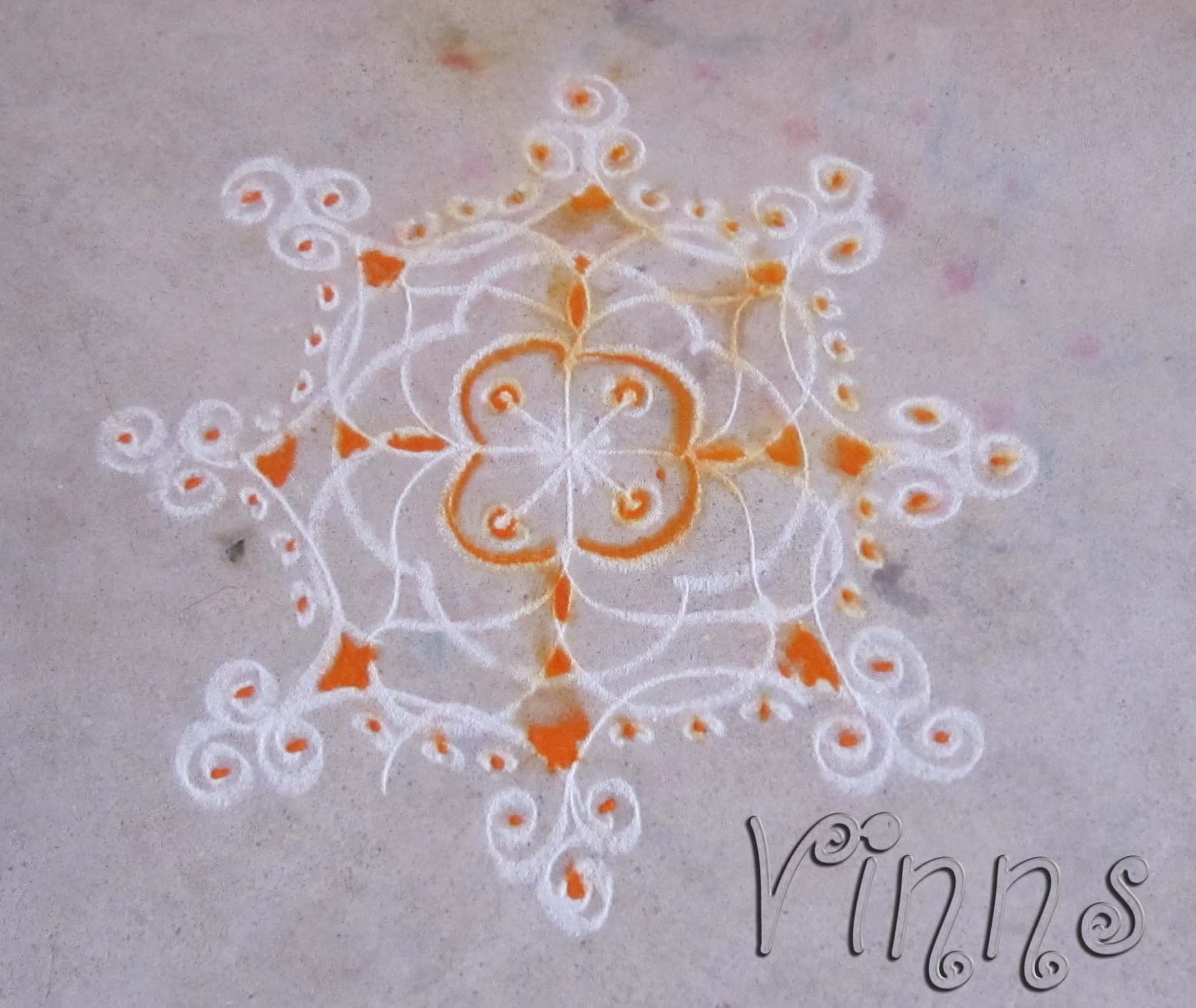 Freehand Kolam
