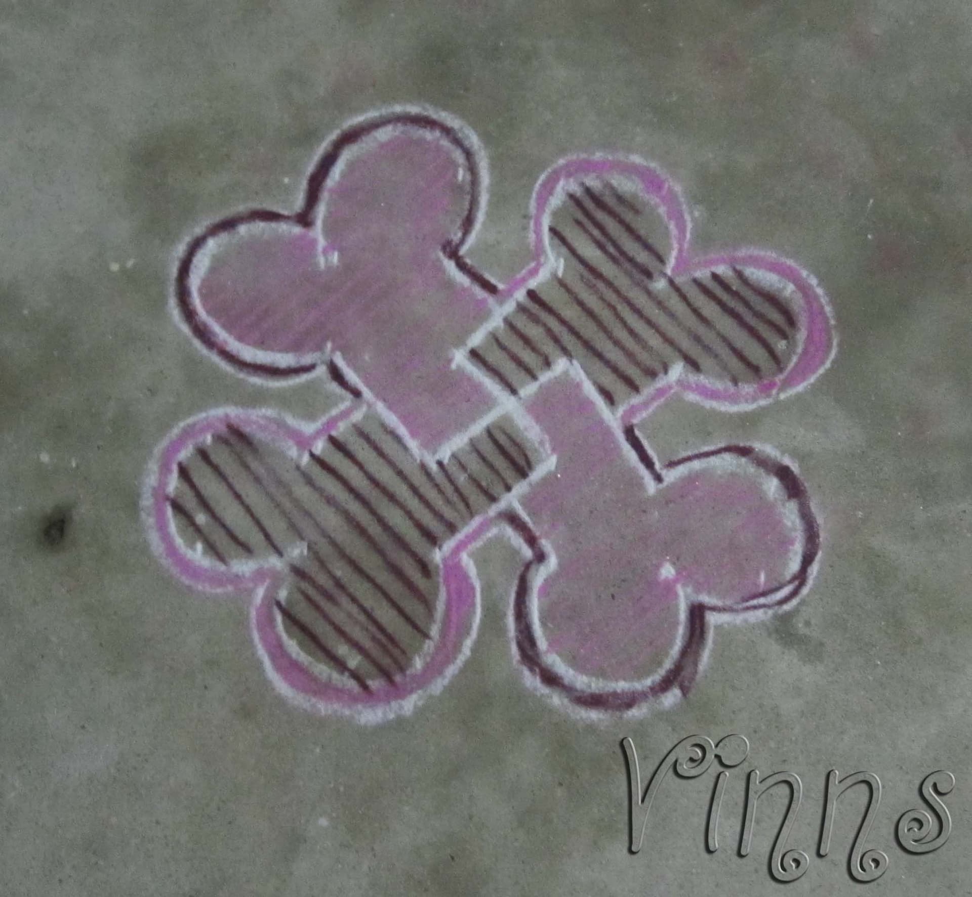 Doggy Bone Kolam