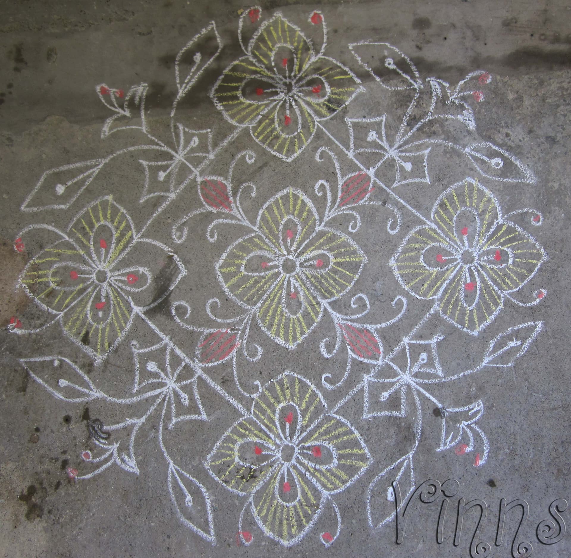 Flower Kolam