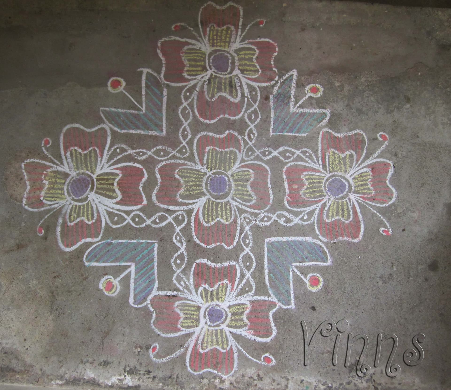 Flower Kolam