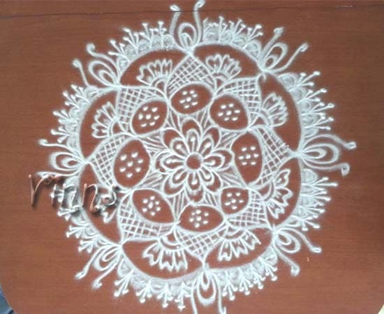 Freehand Rangoli