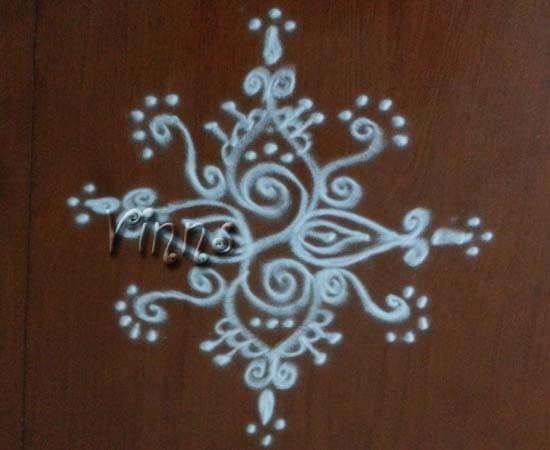 Freehand Kolam -2