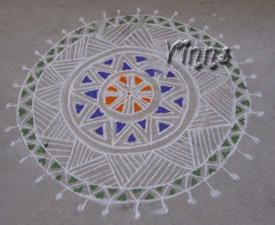 Republic Day Kolam