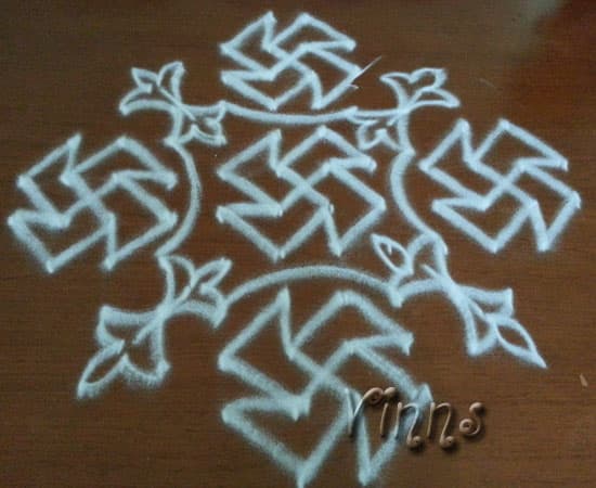 Swastik Kolam