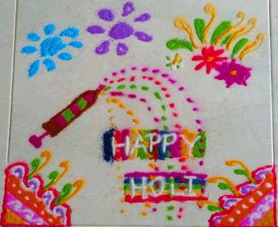 Holi Kolam