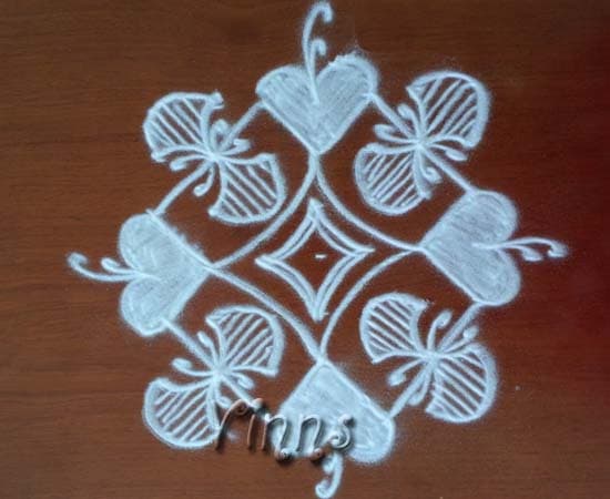 Hearts Kolam -2