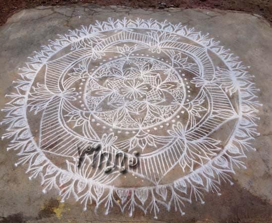 Freehand Rangoli-5