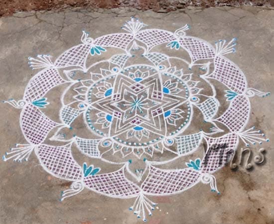 Freehand Kolam-4