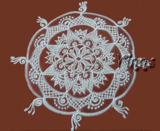 Flower Rangoli -3