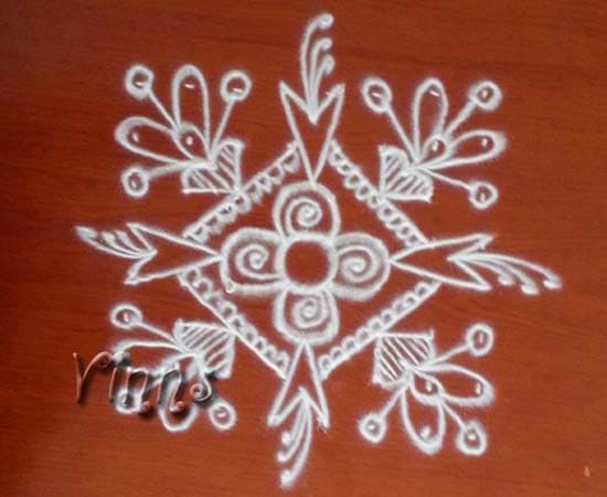Flower Kolam-13