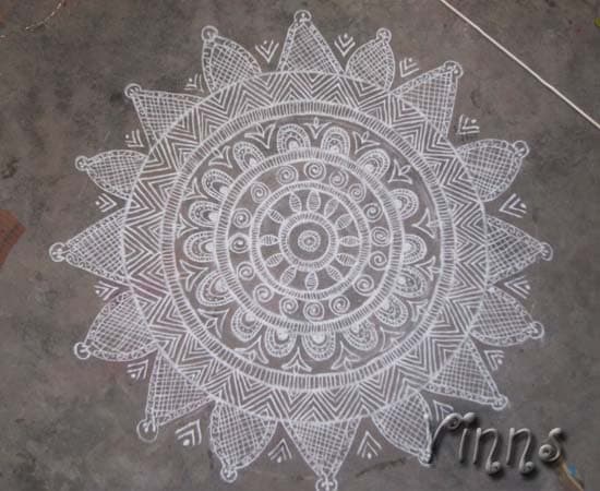 Freehand Kolam-6
