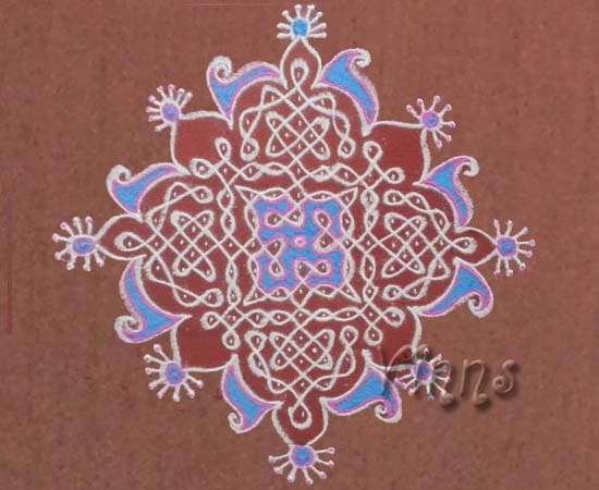 Margazhi Kolam - Day 18