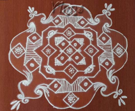 Margazhi Kolam - Day 8