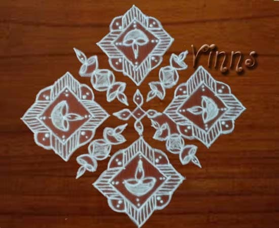 Kaarthigai Deepam Kolam -4