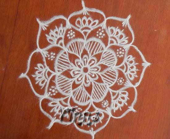 Margazhi Kolam - Day 12