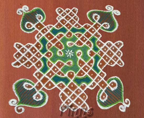 Margazhi Kolam - Day 28