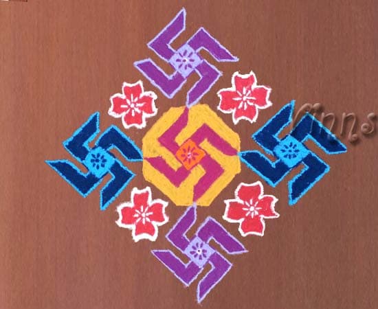 Margazhi Kolam - Day 25
