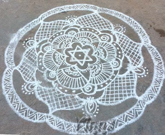 Star Kolam - 6