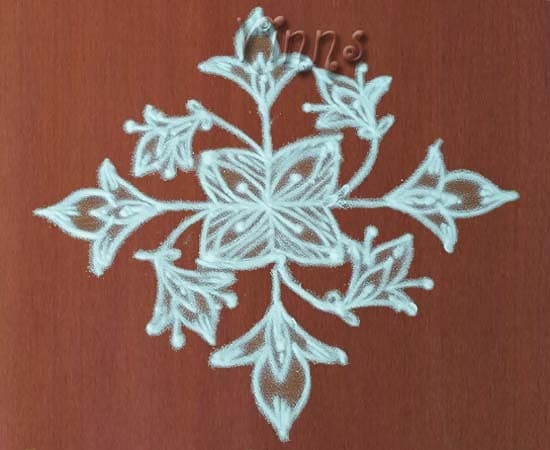 Flower Kolam-15