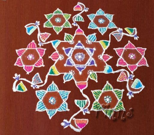 Star Kolam - 7
