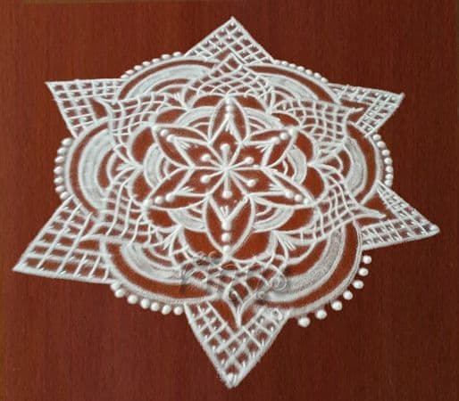 Flower Kolam -18