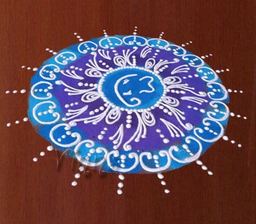 Ganesh /Pillaiyar Chathurthi Rangoli-3