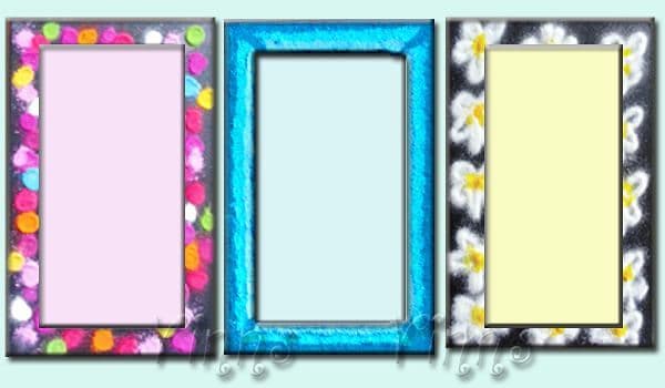 Kolam/Rangoli/Muggulu Photo Frames