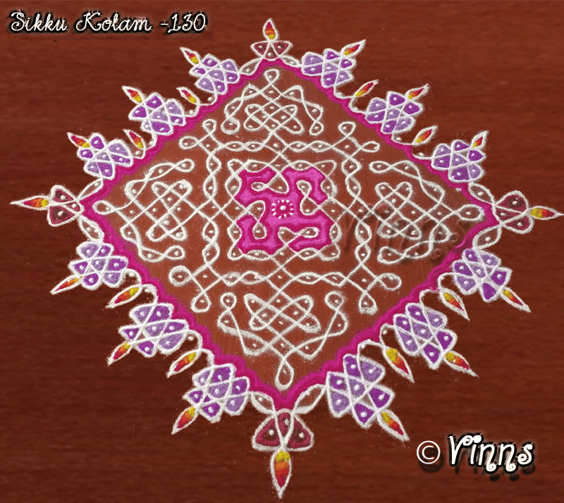 Kaarthigai Deepa Special Kolam- 5
