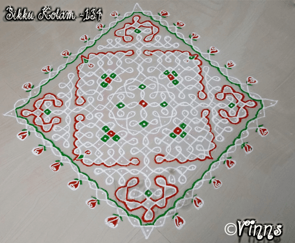 Sikku Kolam- 134