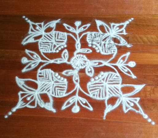 8 Dots Kolam - Collection of Small Kolams