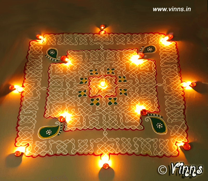 31 Dots Sikku Kolam, Sikku kolam-165