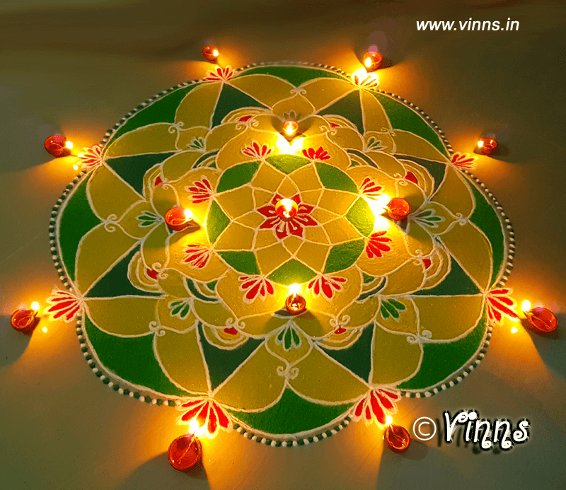 Karthigai Deepam, Sikku Kolam - 164