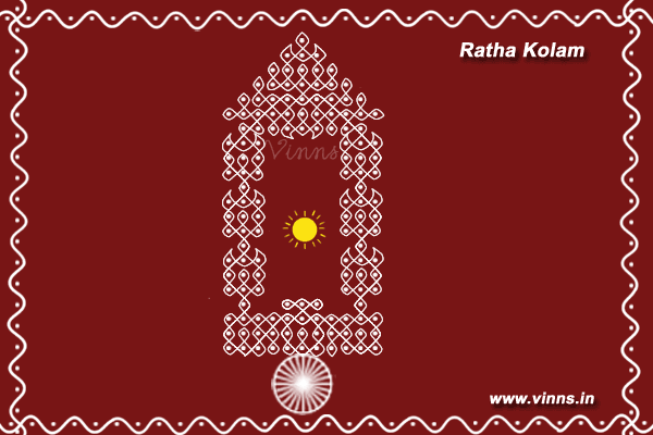 Ratha Saptami, Ther Kolam, Ratha Muggulu
