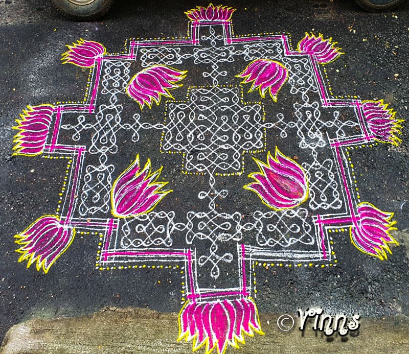 27 Dots Sikku kolam