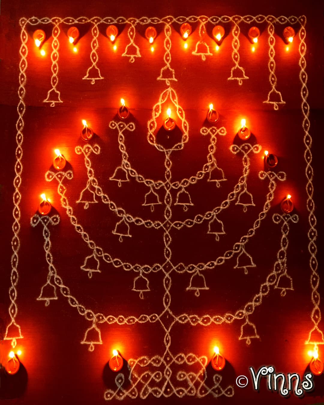 Kilai Vilakku || Karthigai Vilakku Kolam
