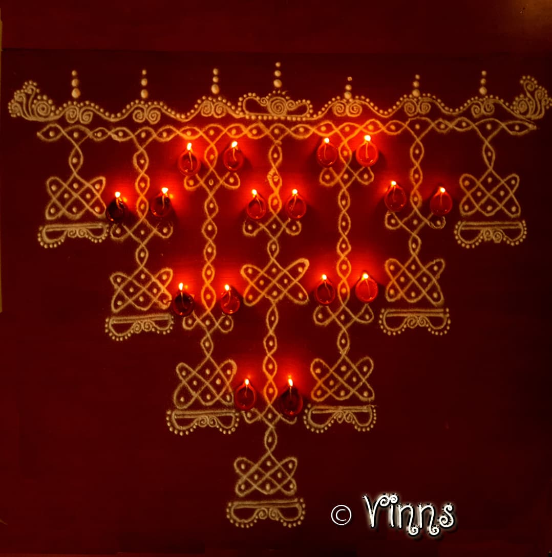 Sara Vilakku || Sikkku Chandelier || Karthigai Kolam || Hanging Lamps