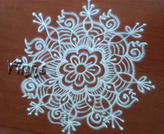 Flower Rangoli -2