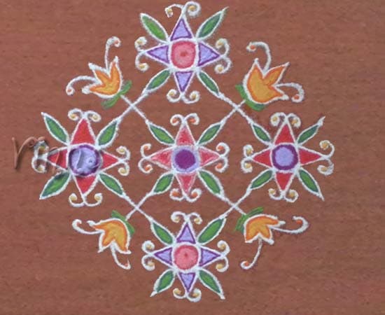 Margazhi Kolam - Day 16