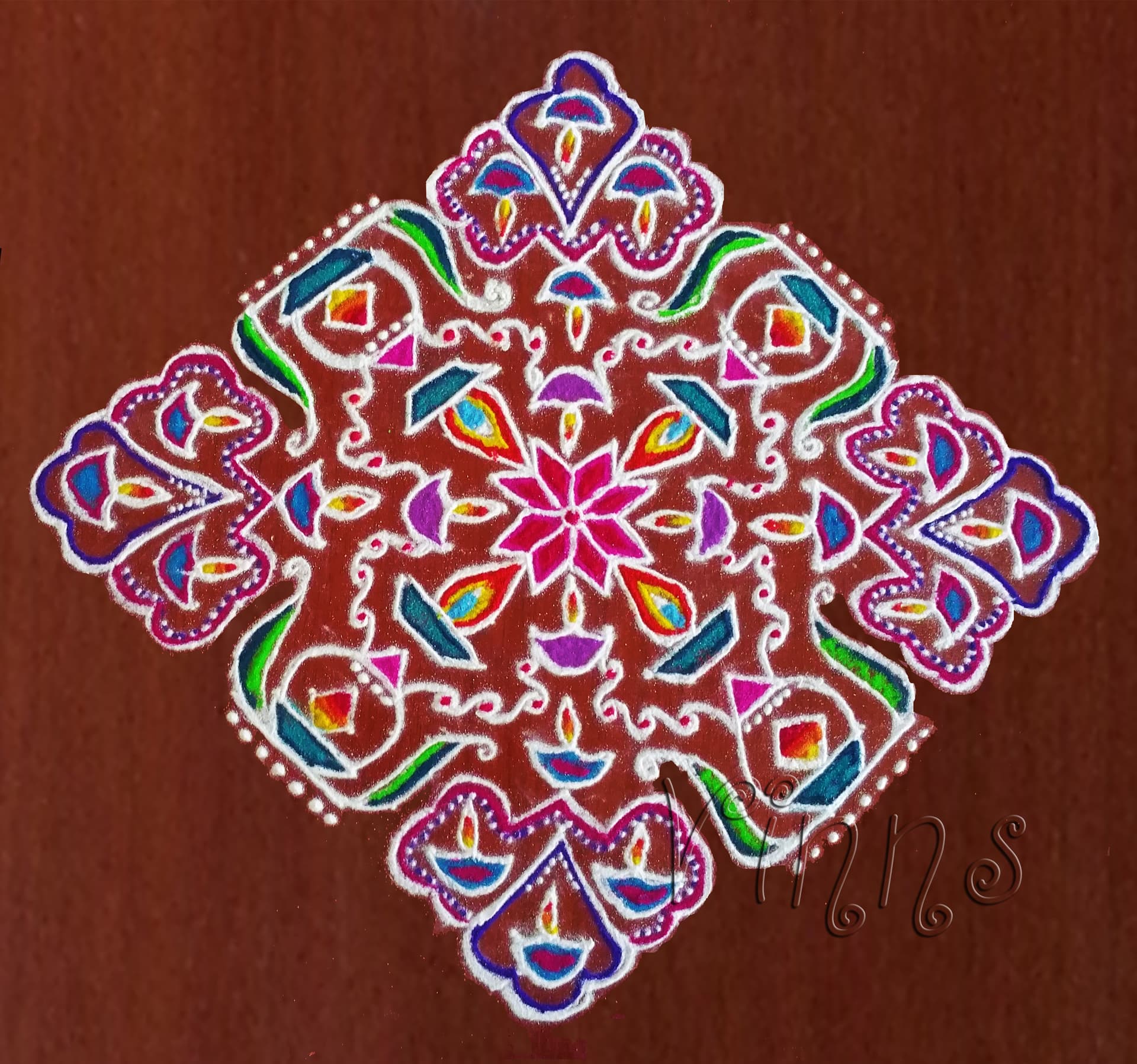 Diwali & Deepavali Kolam