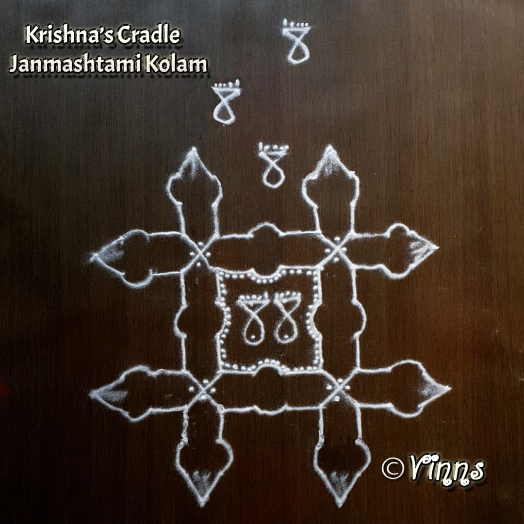 Janmashtami Rangoli