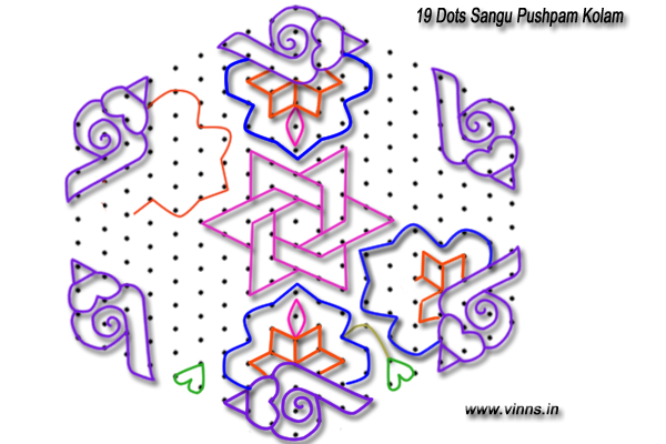 19_dots_conch_sangu_kolam