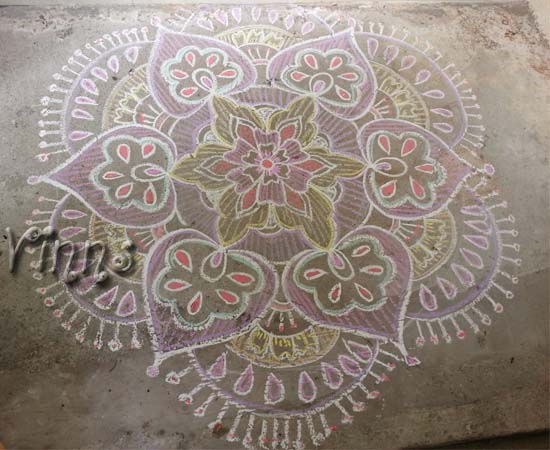 Freehand Kolam